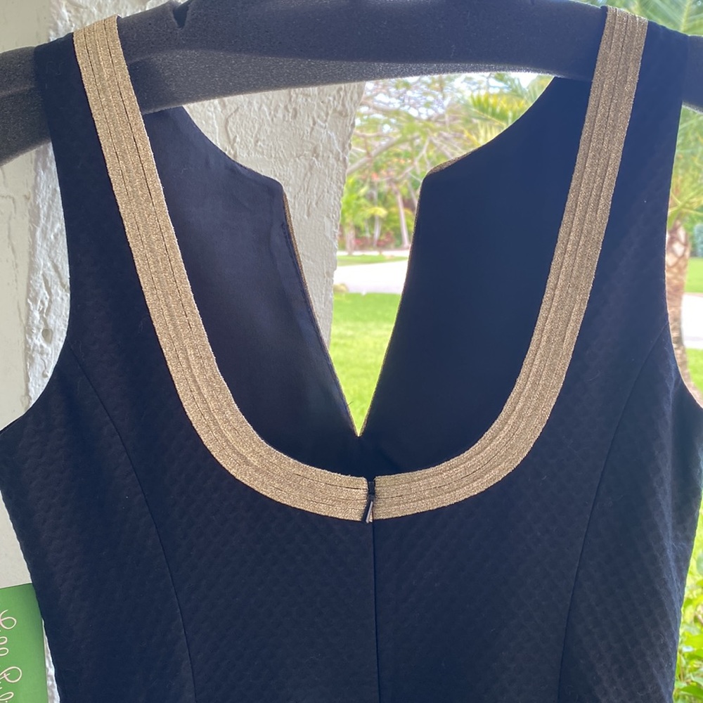 Lilly Pulitzer-Janice Shift-Black-size 0 - Picture 5 of 15